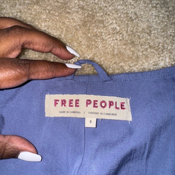 Free People Linen Vest - Picture 3 of 4